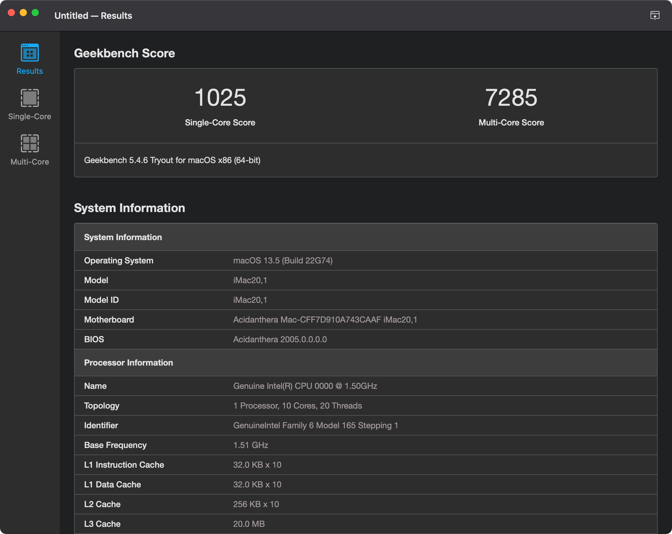 Geekbench 5