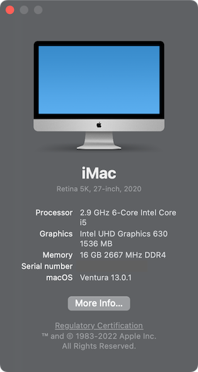 macOS Ventura