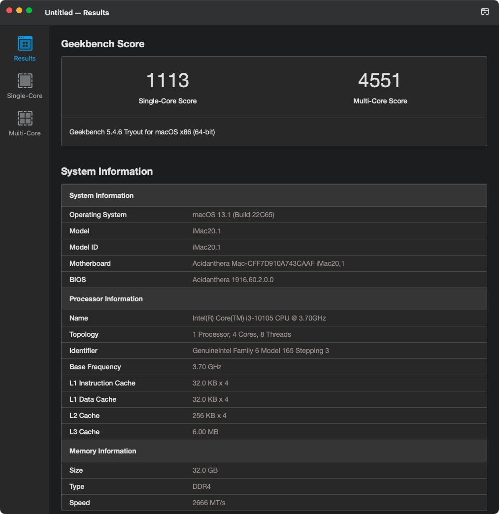 Geekbench 5